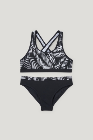 Black C&A Bikini Lycra® Xtra Life™ 2 Piece Swimwear | 590-SKPOQA