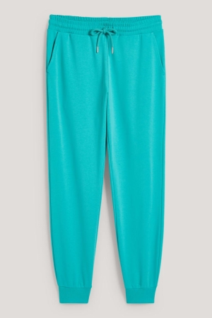 Turquoise C&A Clockhouse Joggers Trousers | 153-JNFXKQ