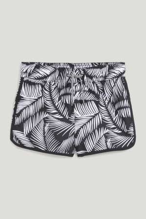 White / Black C&A Swim Patterned Swimwear | 419-HWDMBY