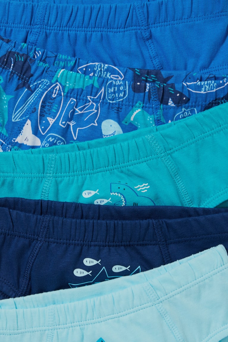 Blue C&A Multipack Of 12 Briefs Organic Cotton Underwear | 279-UXQBPF